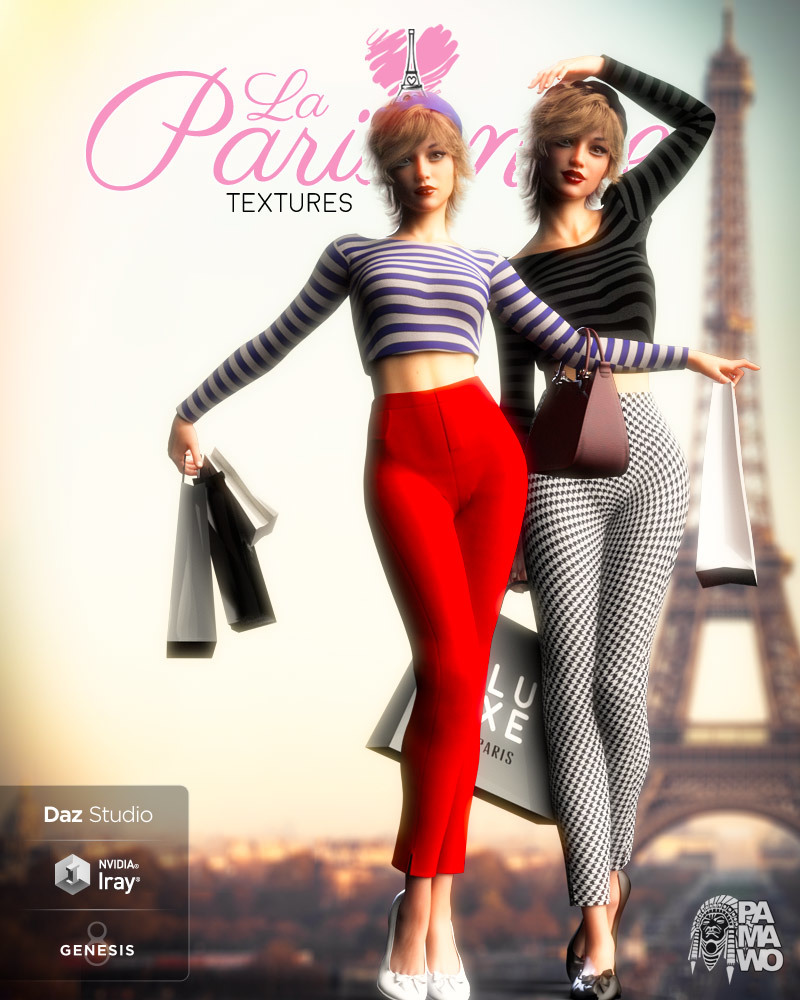 La Parisienne Textures for GF8_DAZ3DDL