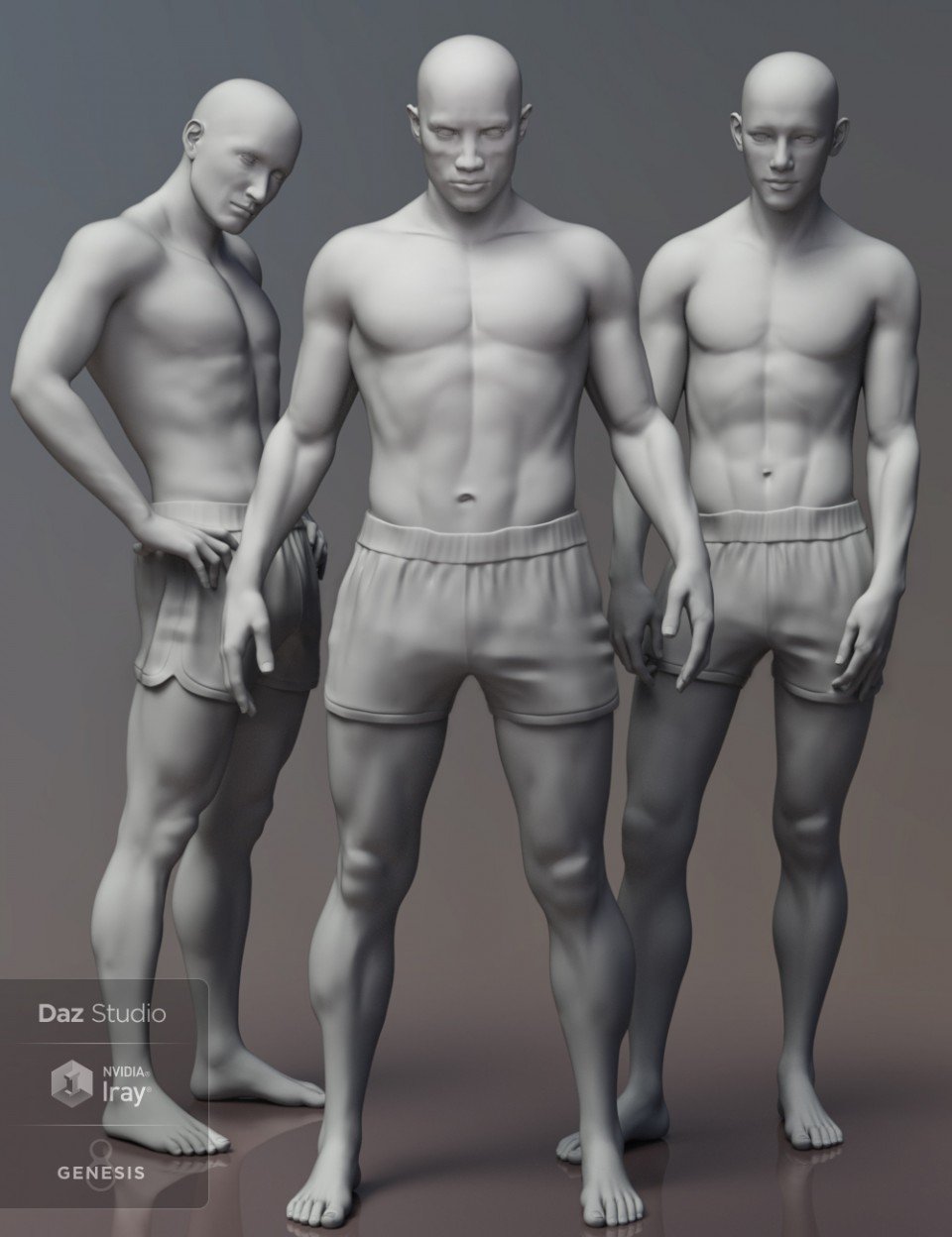 Leading Male Morph Collection 2 for Genesis 8 Male(s)_DAZ3D下载站