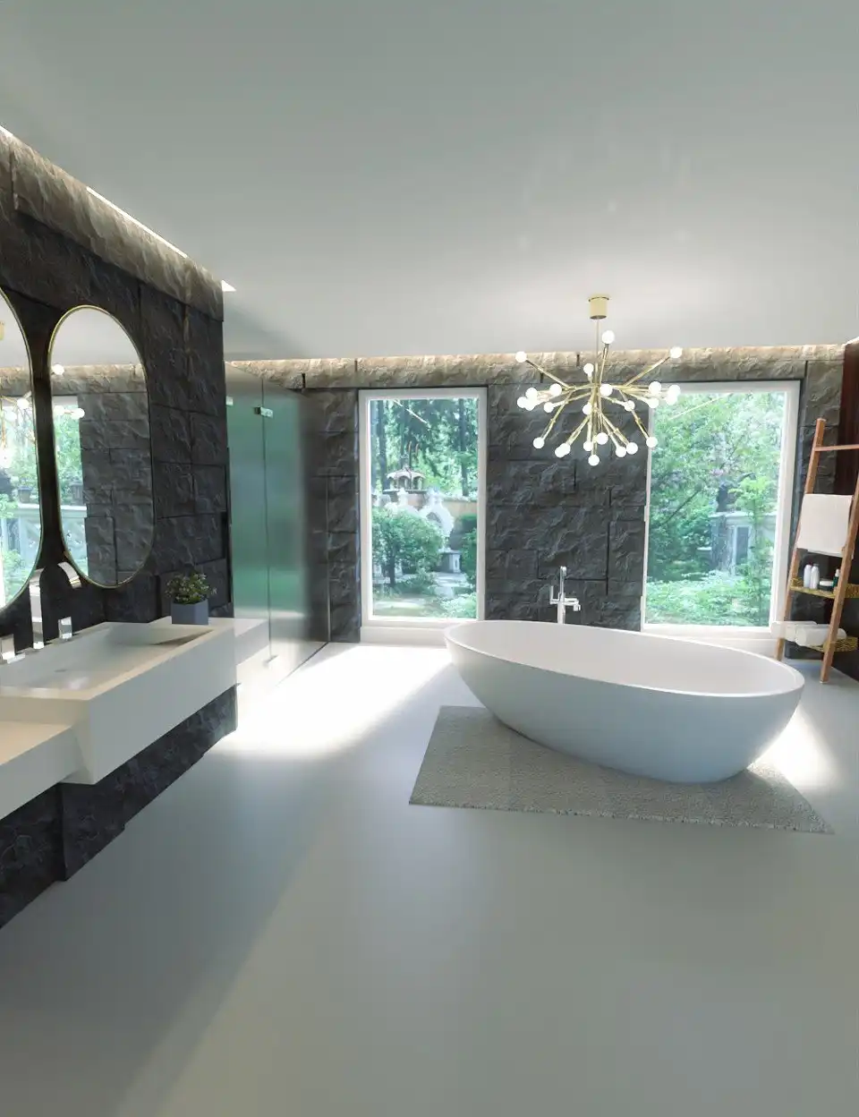 Modern Euro Bathroom_DAZ3D下载站