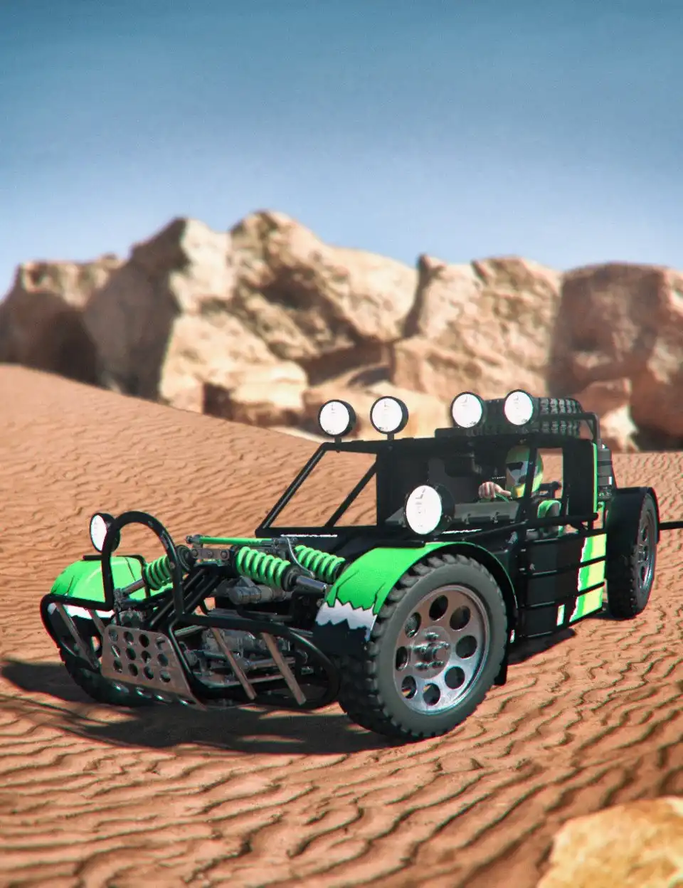 Modular Buggy_DAZ3D下载站