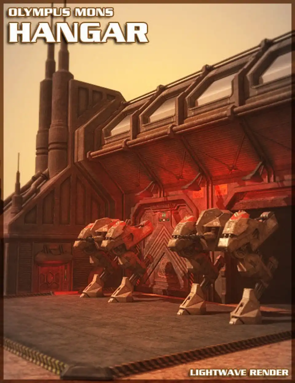 Olympus Mons Hangar_DAZ3D下载站