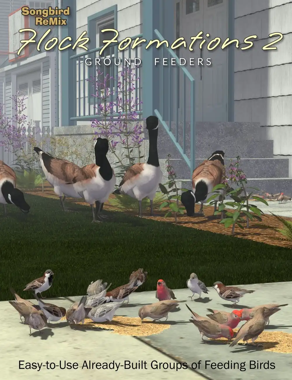 SBRM Flock Formations 2_DAZ3D下载站