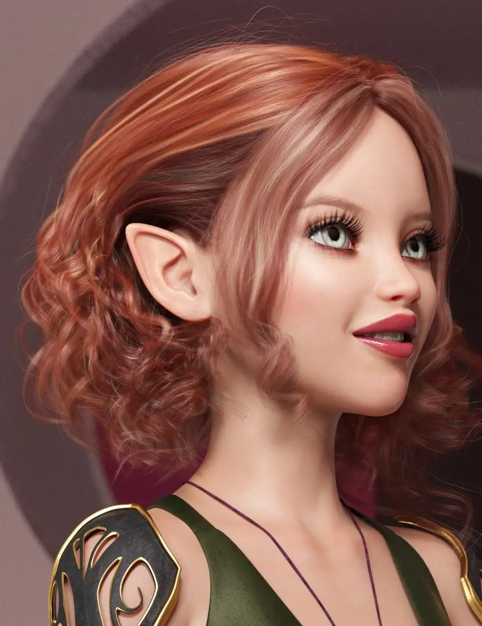 Texture Expansion for Bendine Hair_DAZ3D下载站