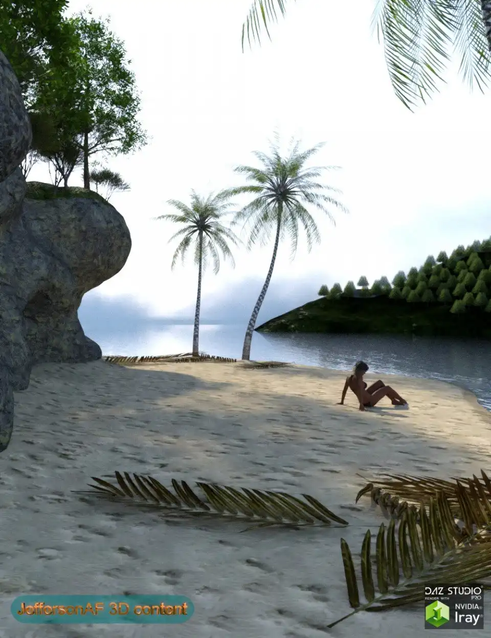 The Beach_DAZ3D下载站