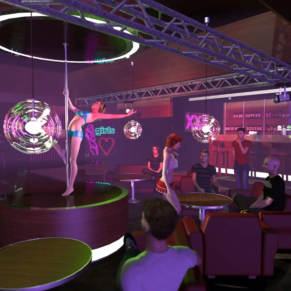 The Gentlemen’s Club_DAZ3D下载站