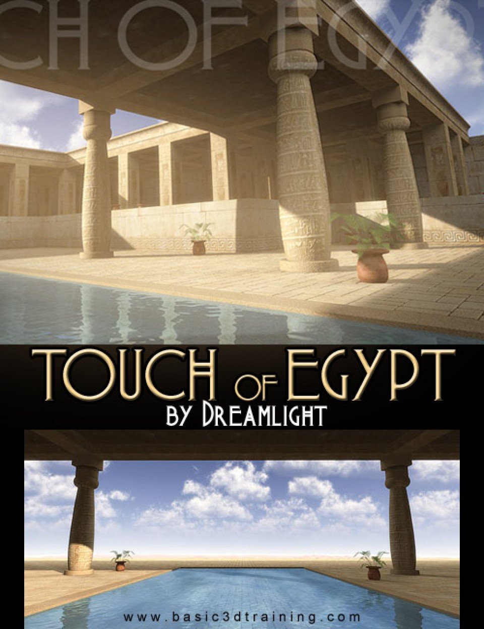 Touch Of Egypt for DAZ Studio_DAZ3D下载站