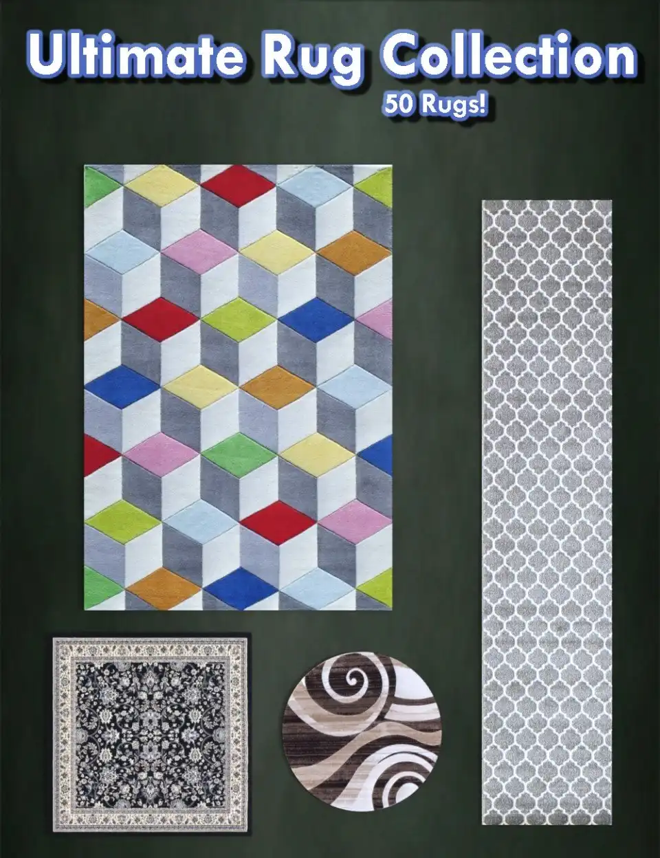 Ultimate Rug Collection_DAZ3D下载站
