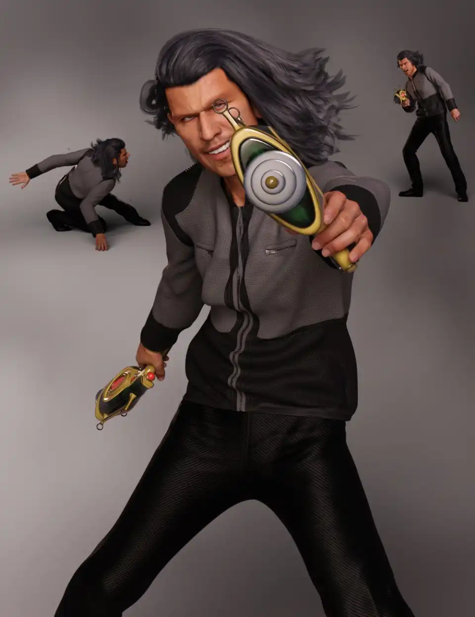 UltraMod Poses for Dasan 8 and Genesis 8 Male_DAZ3DDL