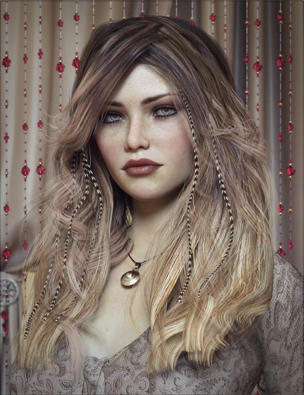 VYK Rachel for Genesis 8 Female_DAZ3D下载站
