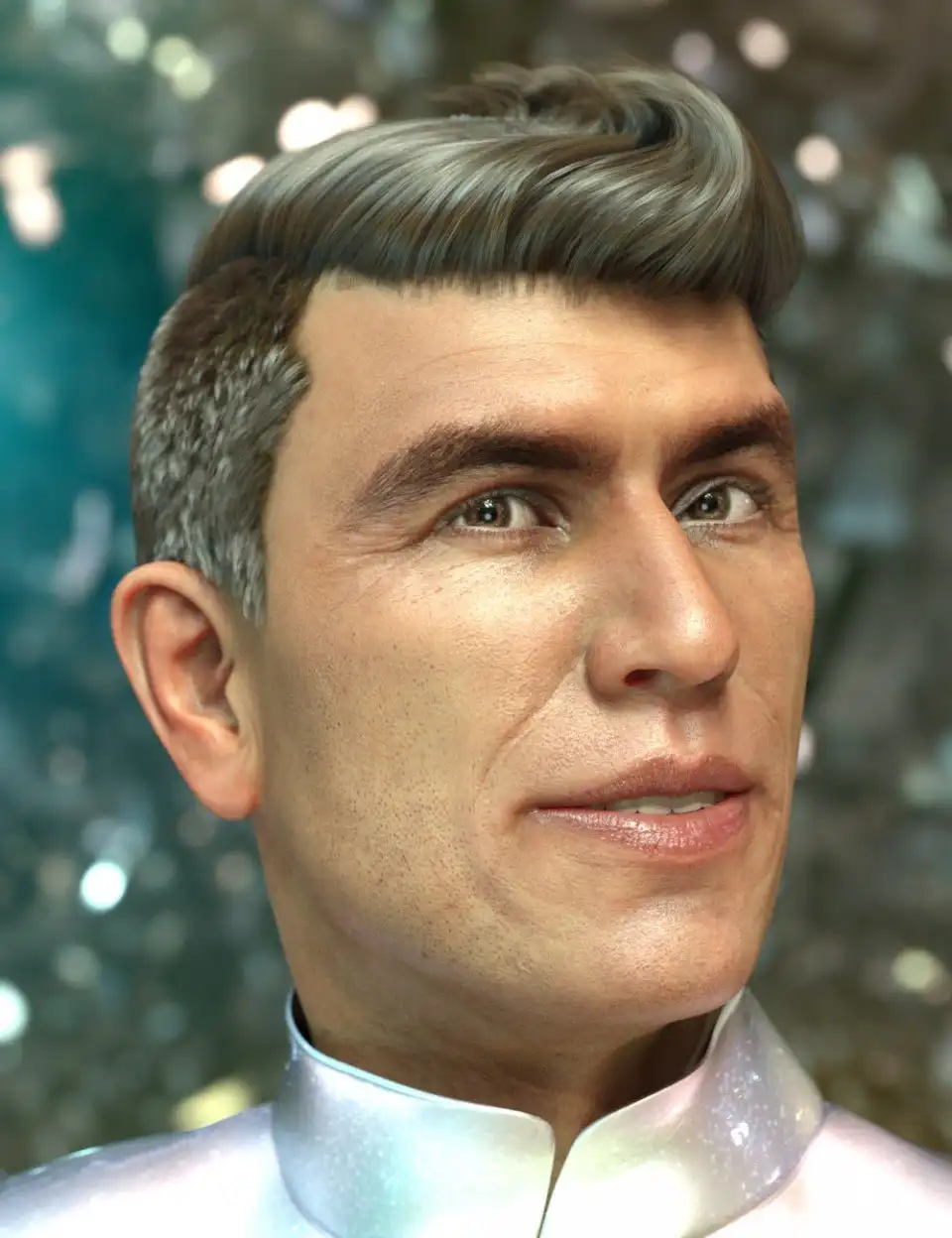 Wave Hair for Genesis 8 and Genesis 3 Male(s)_DAZ3DDL