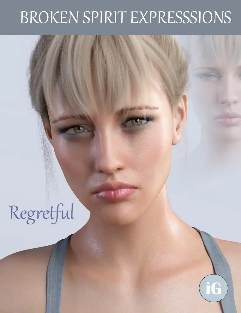 iG Broken Spirit Expressions for Genesis 8 Female_DAZ3DDL
