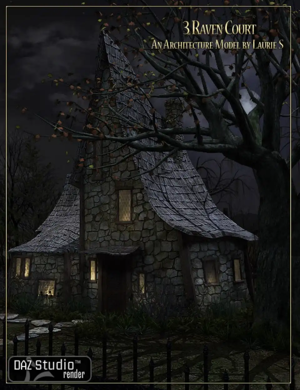 3 Raven Court & Add-on_DAZ3DDL