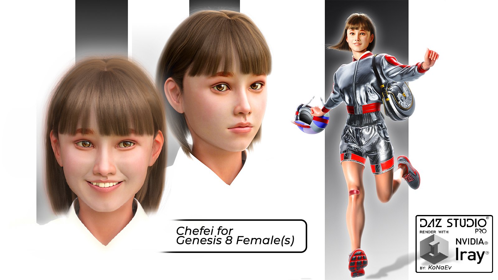 Chefei for Genesis 8 Females_DAZ3D下载站