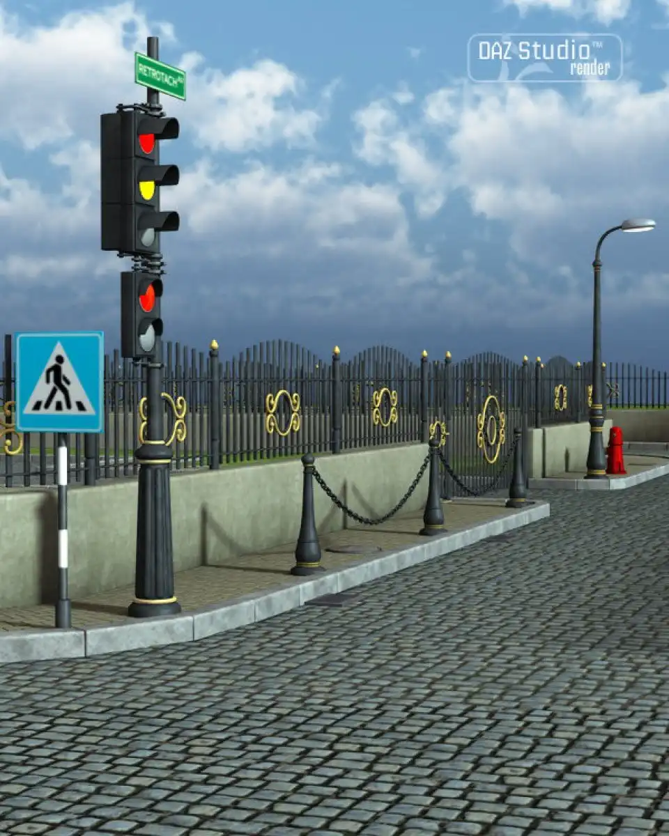 City Roads_DAZ3DDL