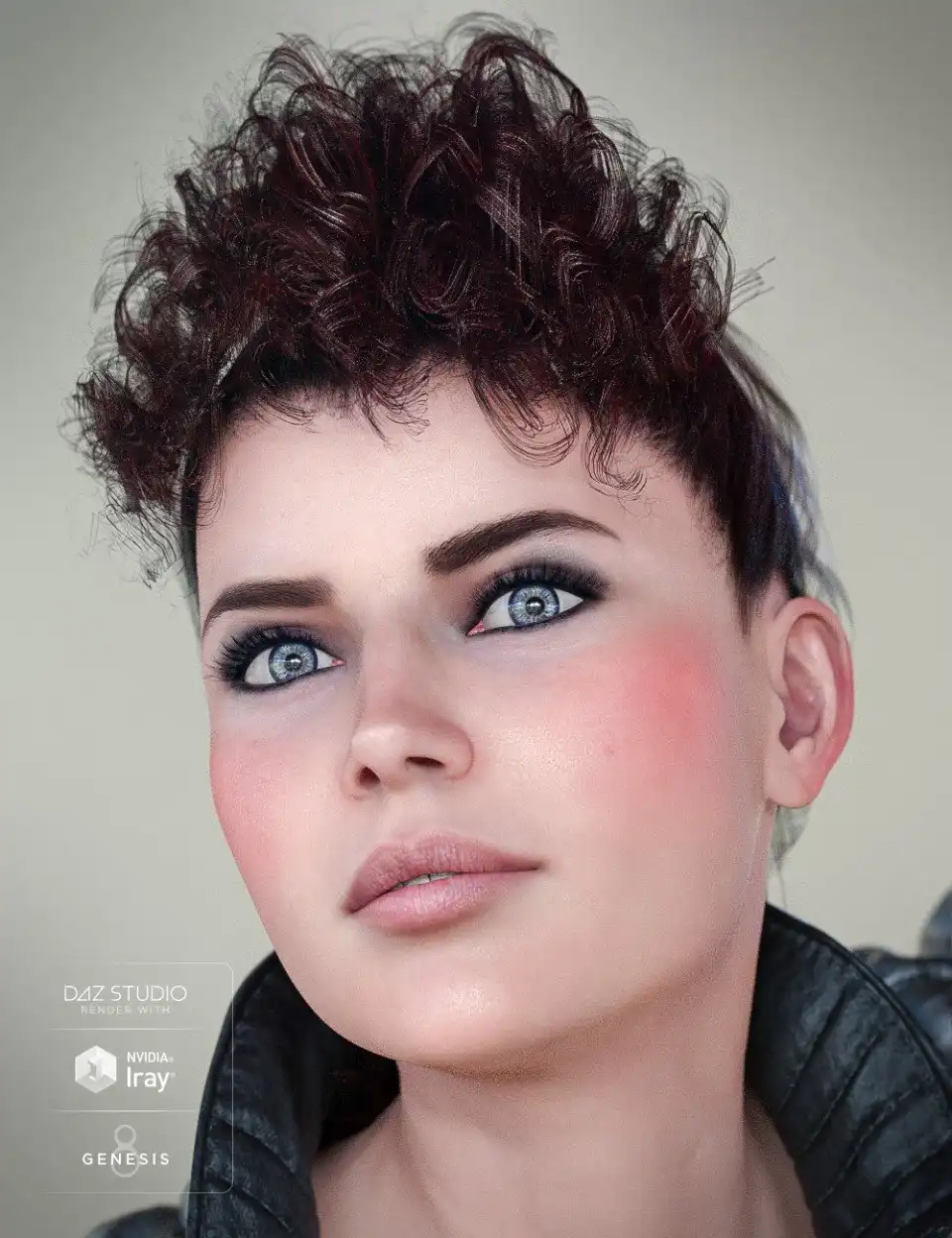 Colors for Bernedette Hair_DAZ3DDL
