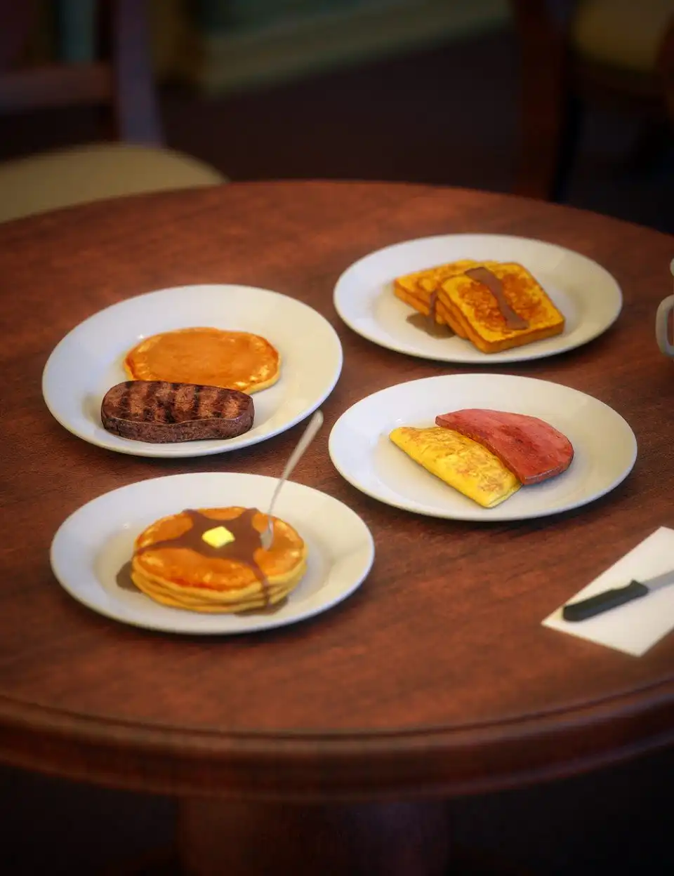 Diner Food 2_DAZ3D下载站