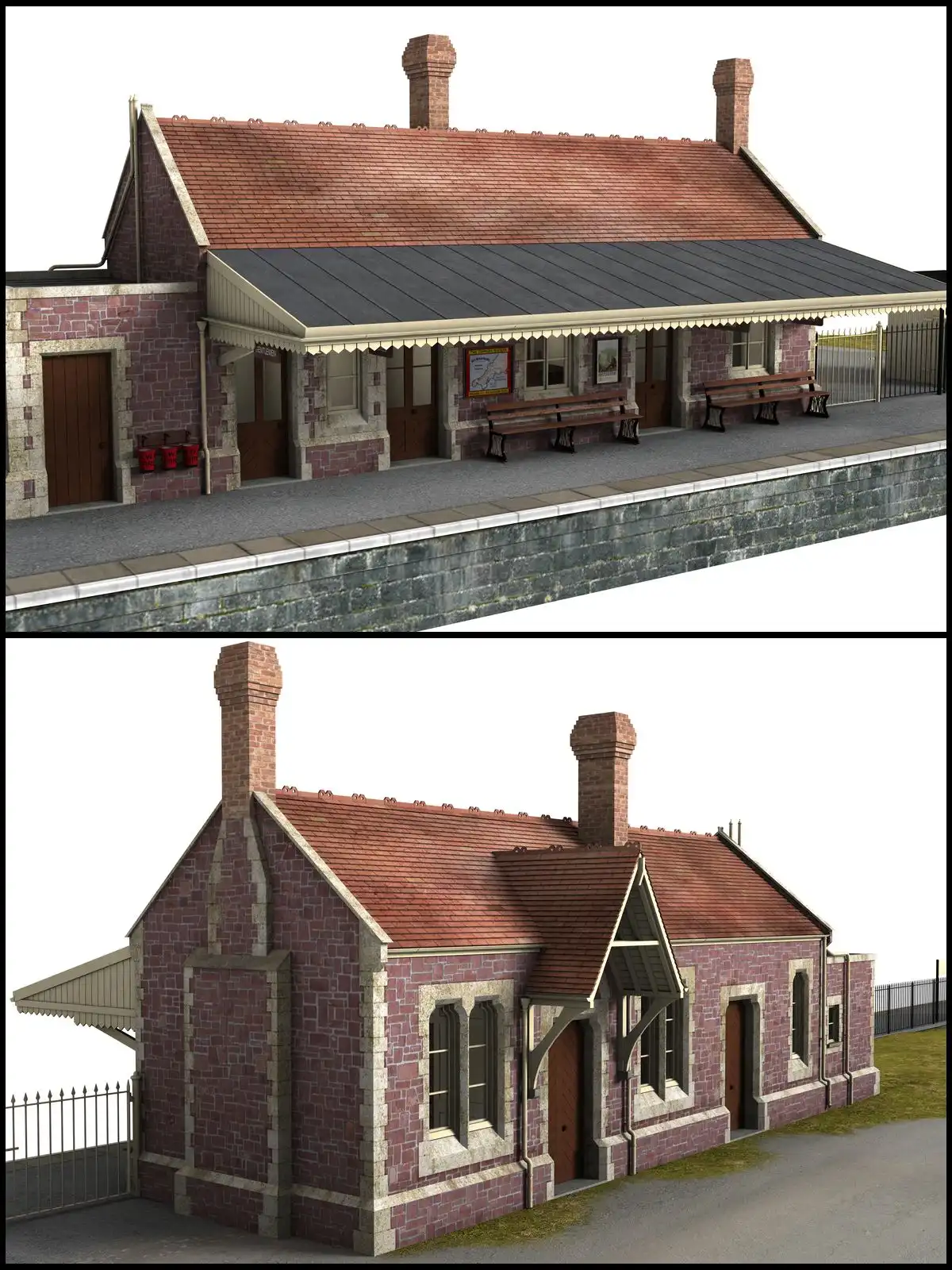Dunster Station_DAZ3D下载站