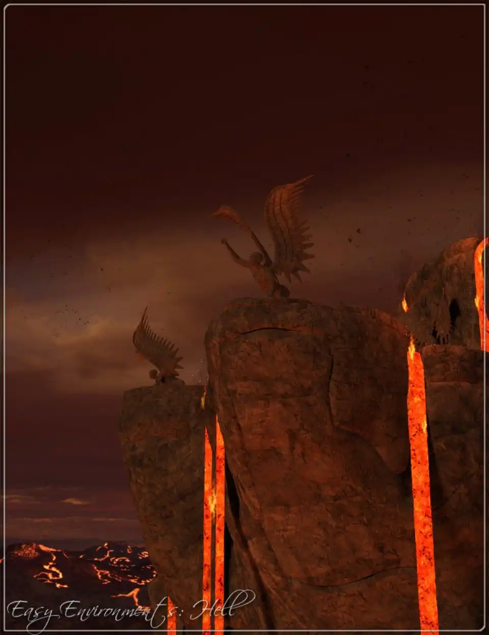 Easy Environments: Hell_DAZ3DDL