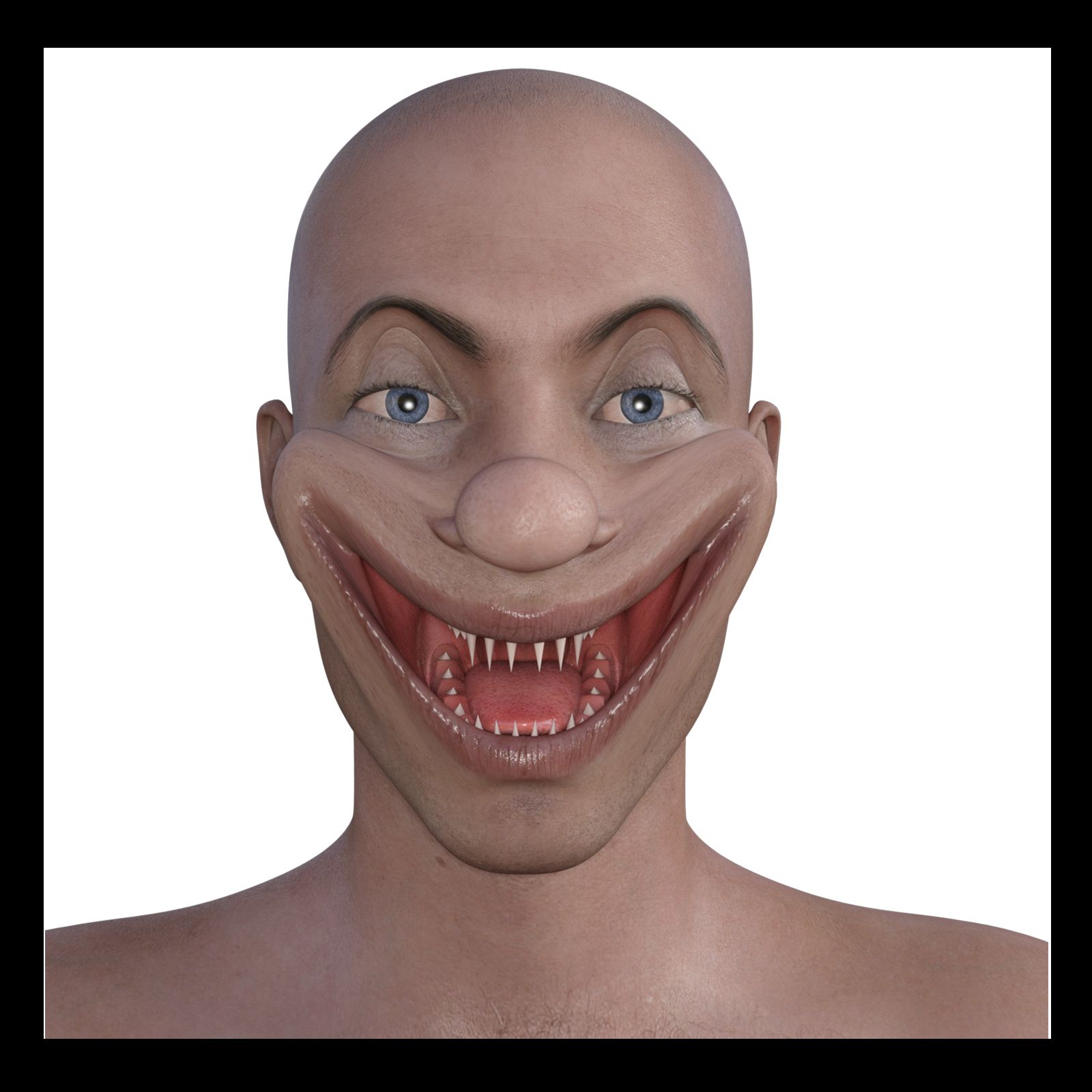 Evil Clown Morphs for G8M_DAZ3D下载站