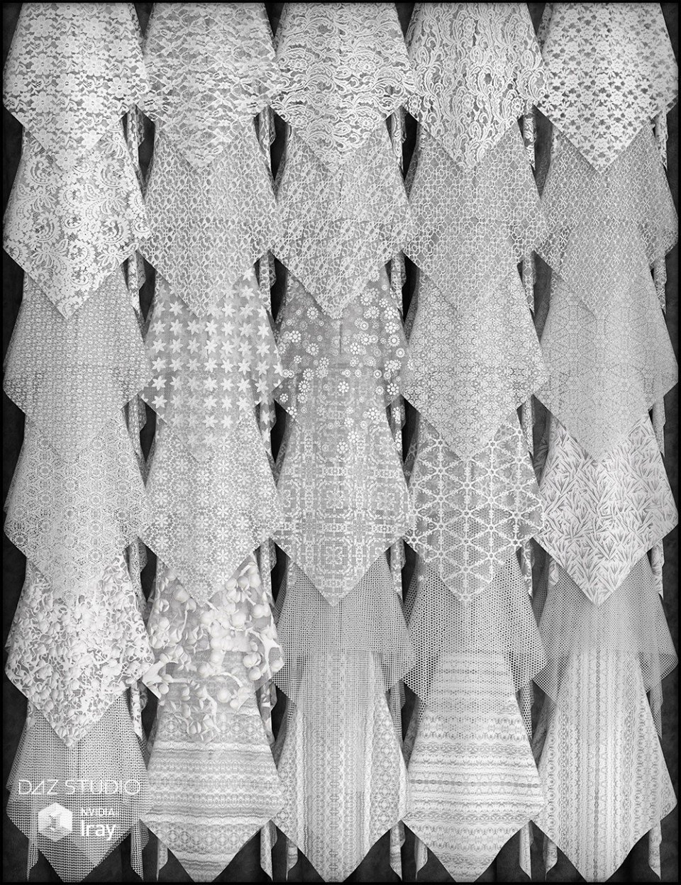 Fabric Basics Lace for Iray_DAZ3D下载站