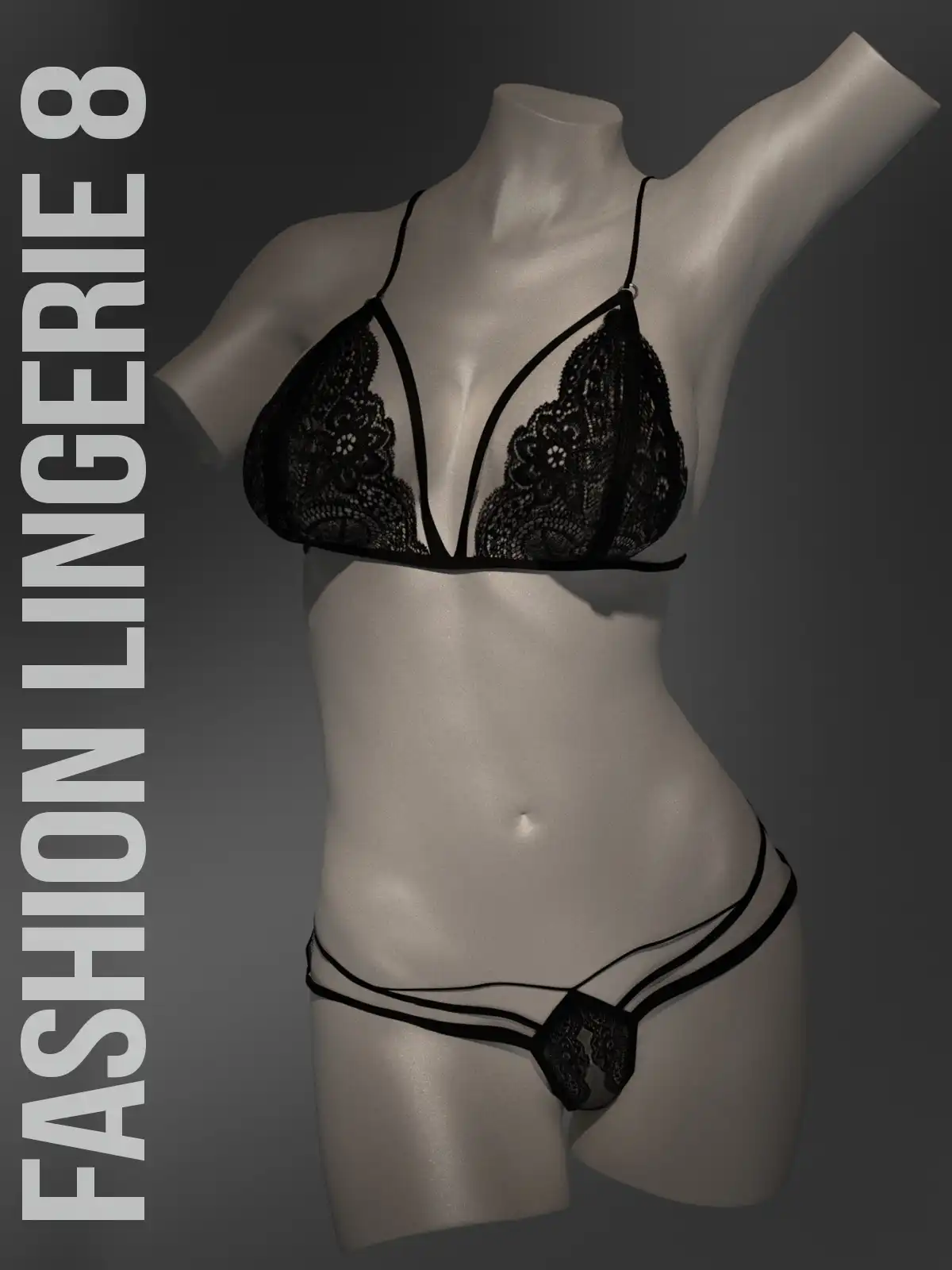 Fashion Lingerie 8 for G3F_DAZ3DDL