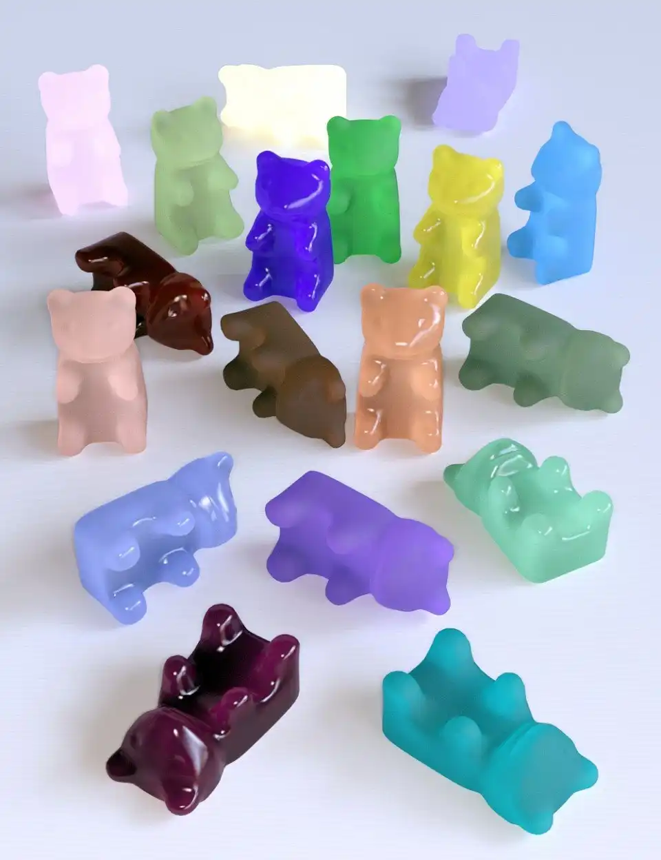 Gummy Shader Presets for Iray_DAZ3D下载站
