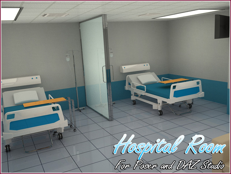 Hospital Room_DAZ3D下载站