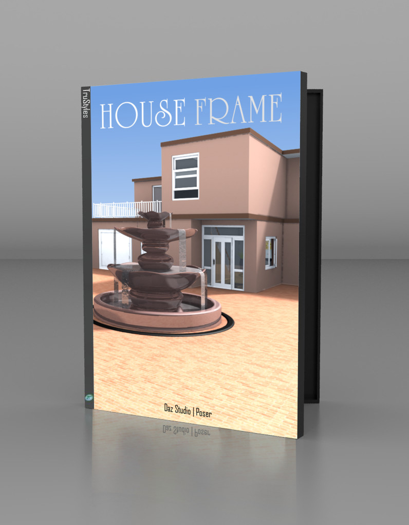 House Frame_DAZ3D下载站