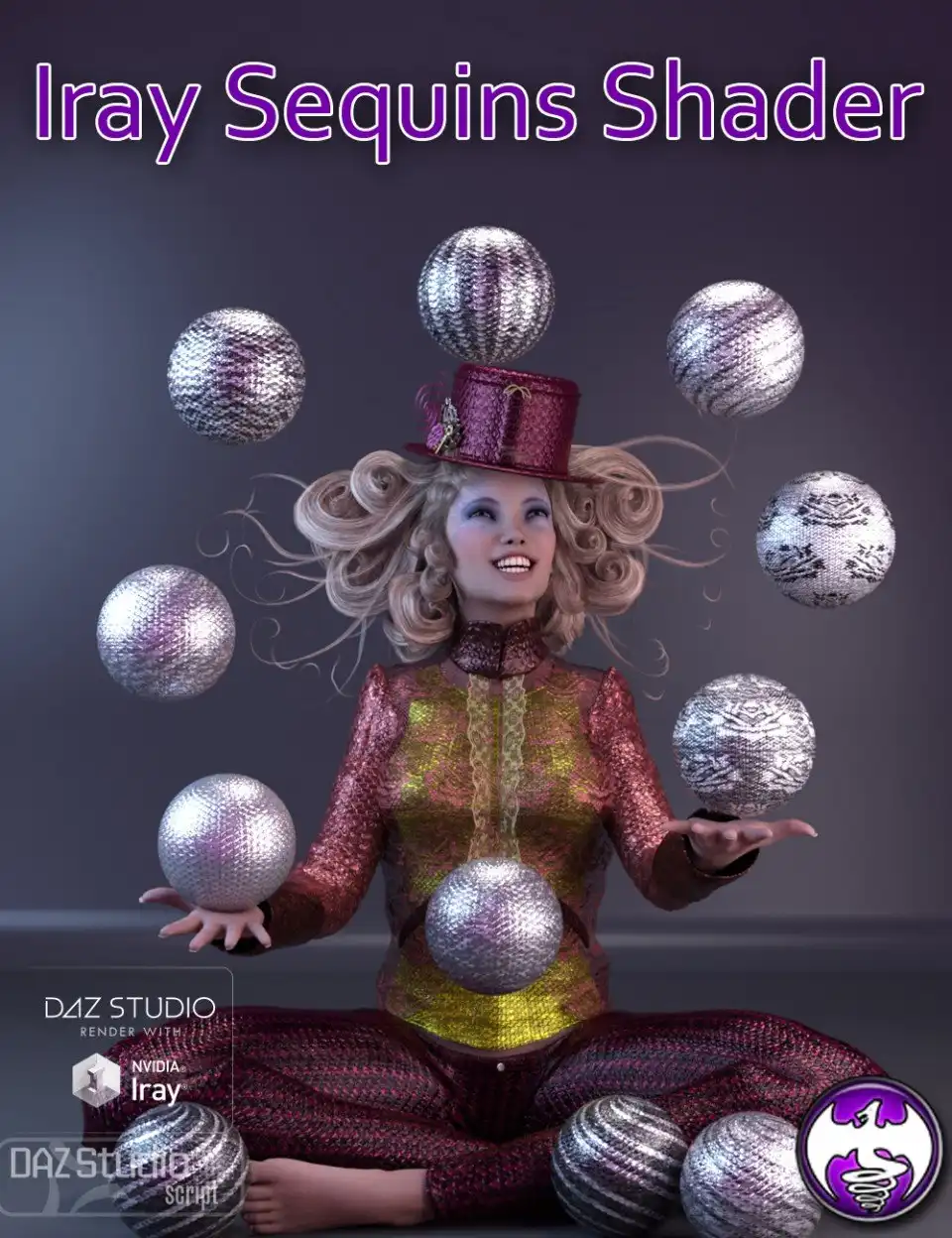 Iray Sequins Shader_DAZ3DDL