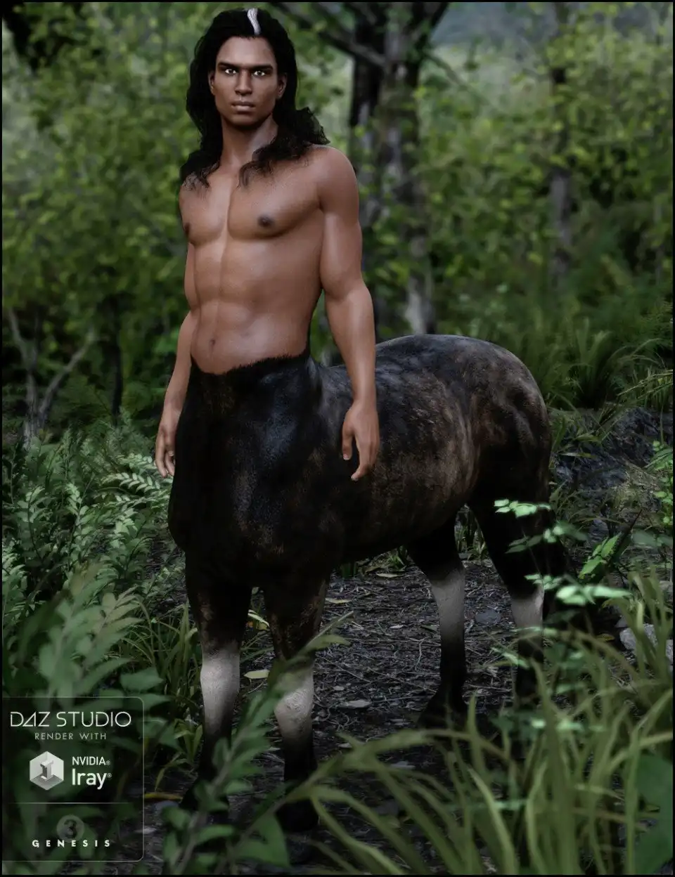 Kabaka for Centaur 7 and Genesis 3 Male(s)_DAZ3DDL