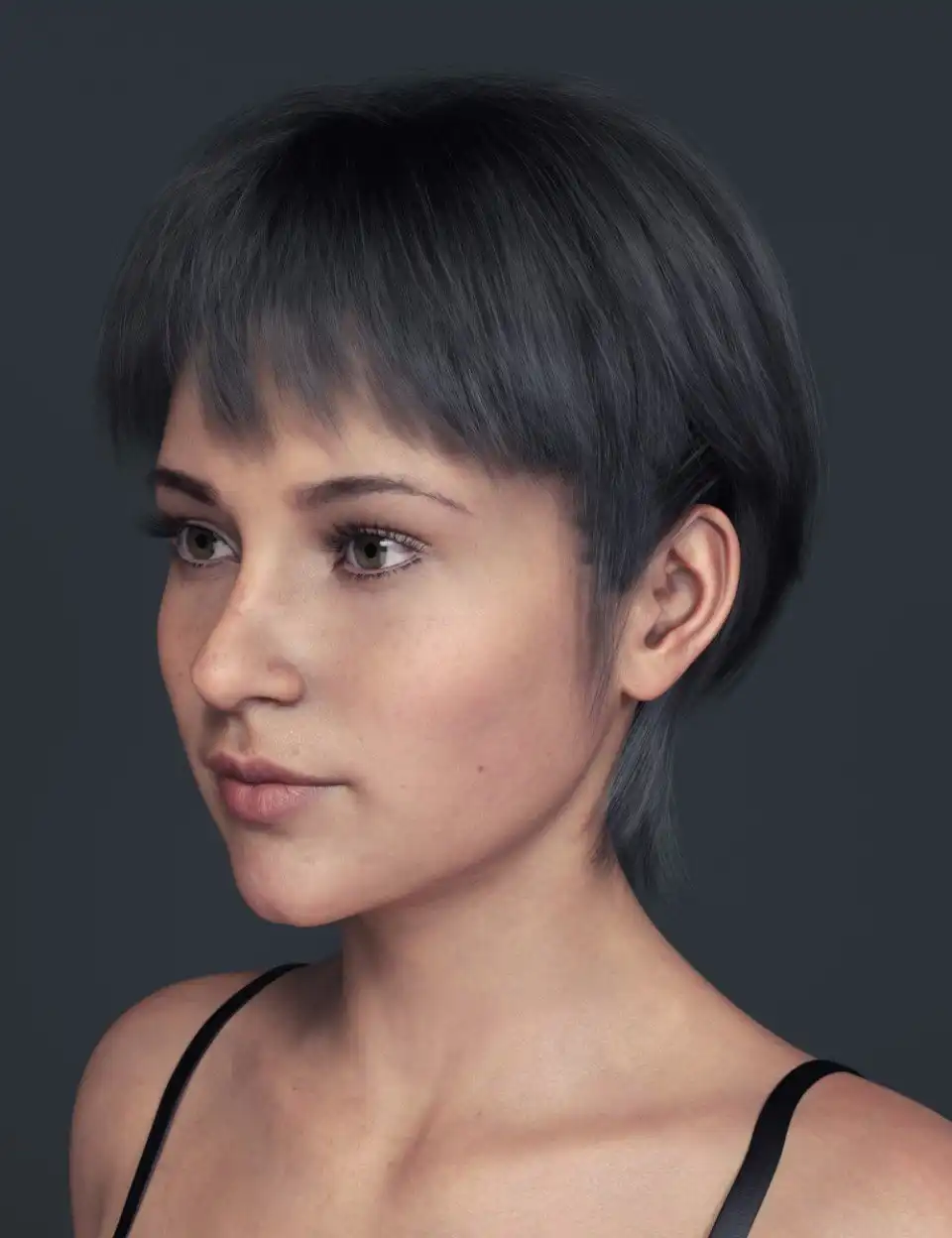 Ling Hair for Genesis 8 Female(s)_DAZ3D下载站
