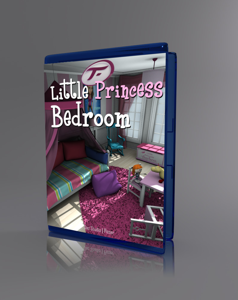 Little Princess Bedroom_DAZ3D下载站
