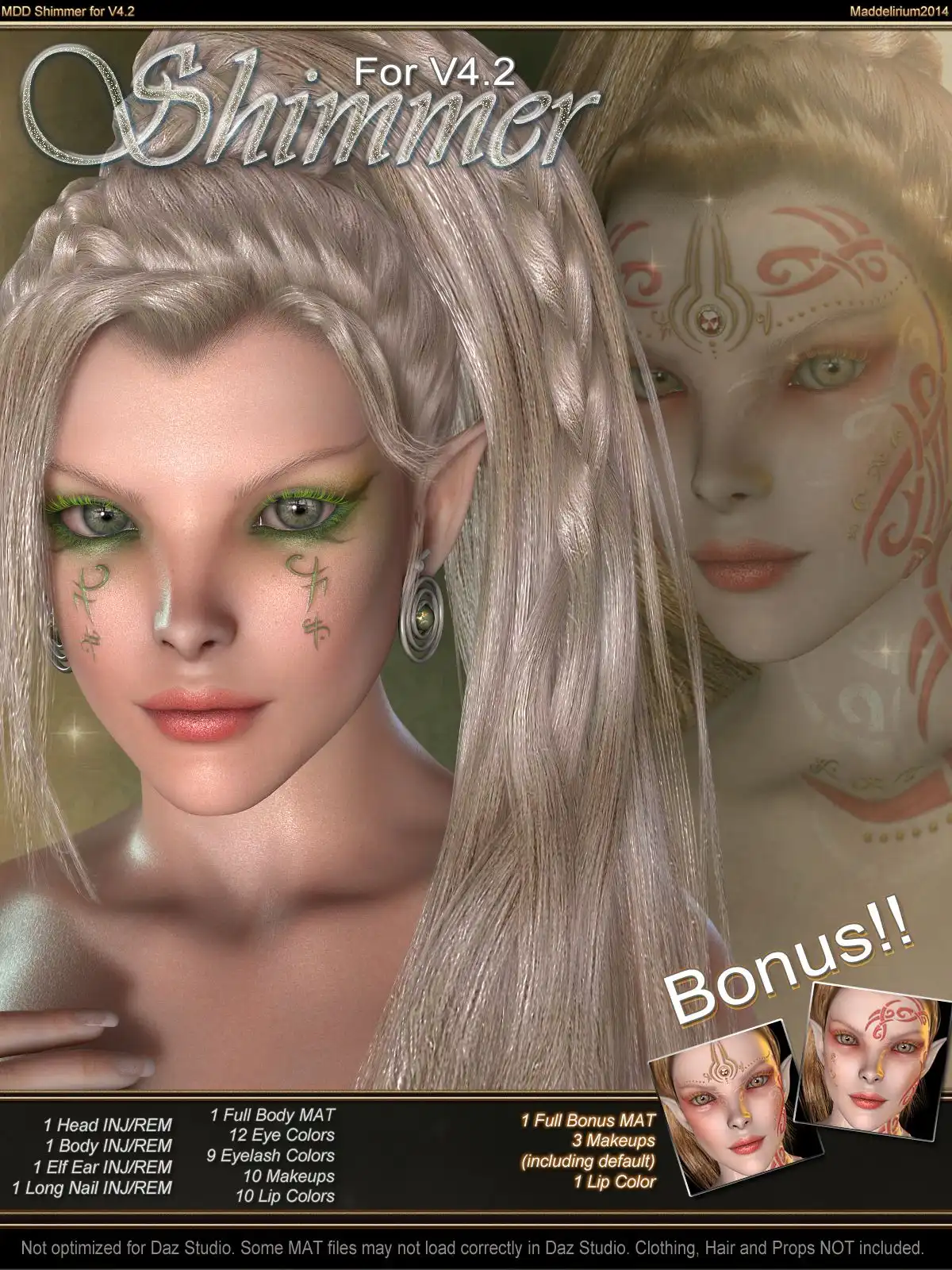 MDD Shimmer for V4.2_DAZ3D下载站