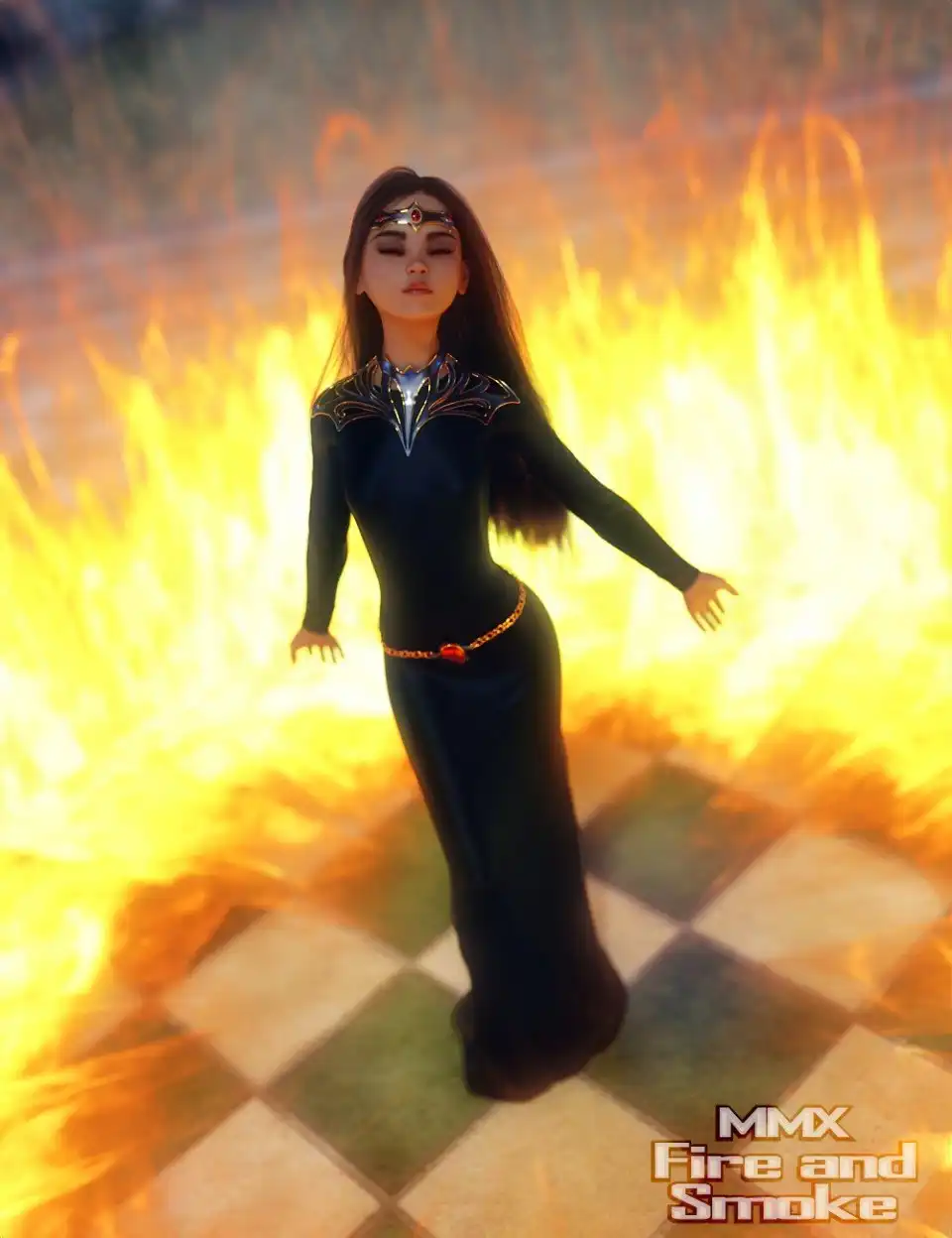 MMX Fire and Smoke for Iray_DAZ3D下载站