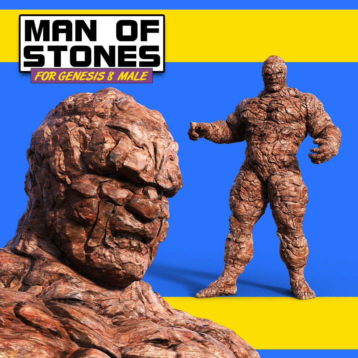 Man Of Stones for G8M_DAZ3DDL