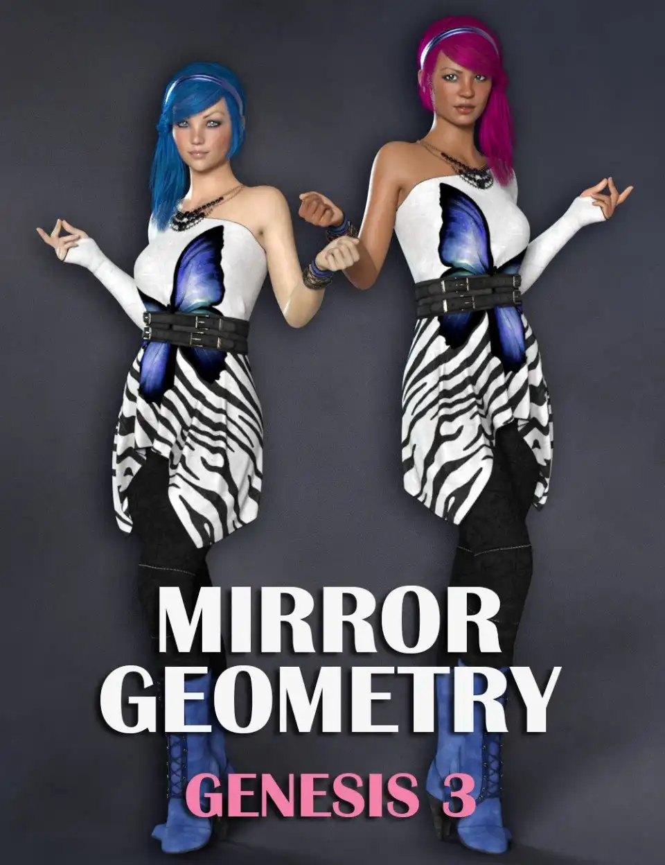 Mirror Geometry for Genesis 3_DAZ3DDL
