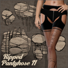 PB – Ripped Pantyhose II_DAZ3D下载站