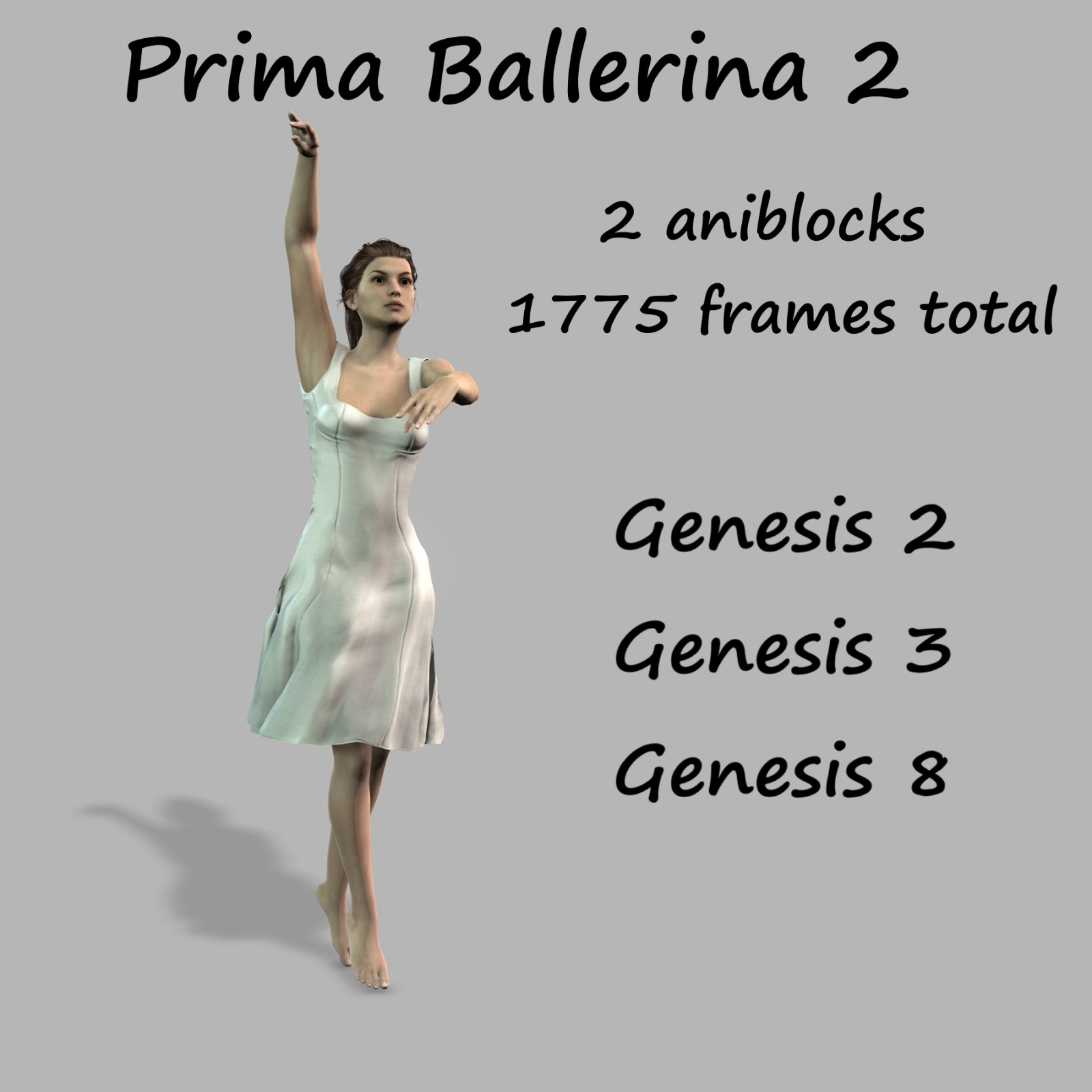 Prima Ballerina 2_DAZ3D下载站