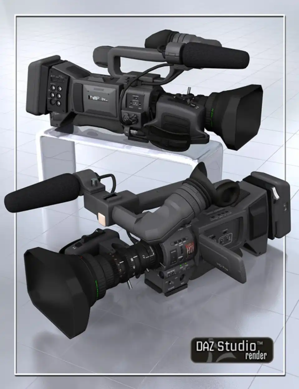 Professional Video Camera_DAZ3D下载站