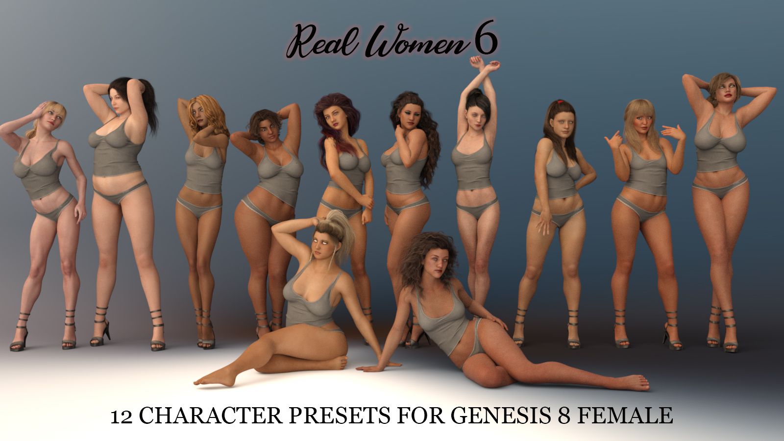 Real Women 6 for G8F_DAZ3D下载站