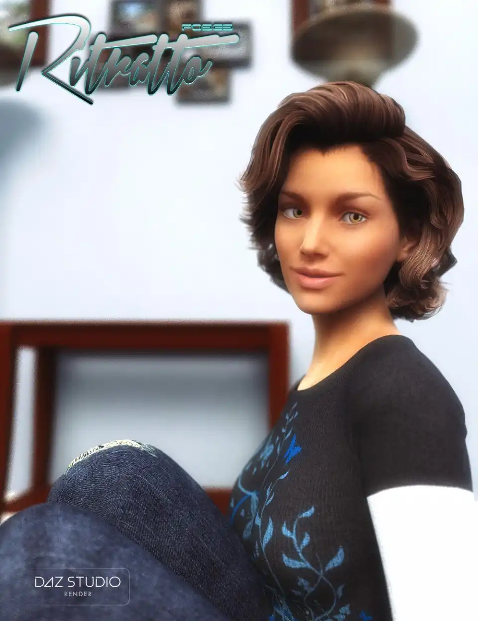 Ritratto Poses for Victoria 7_DAZ3D下载站