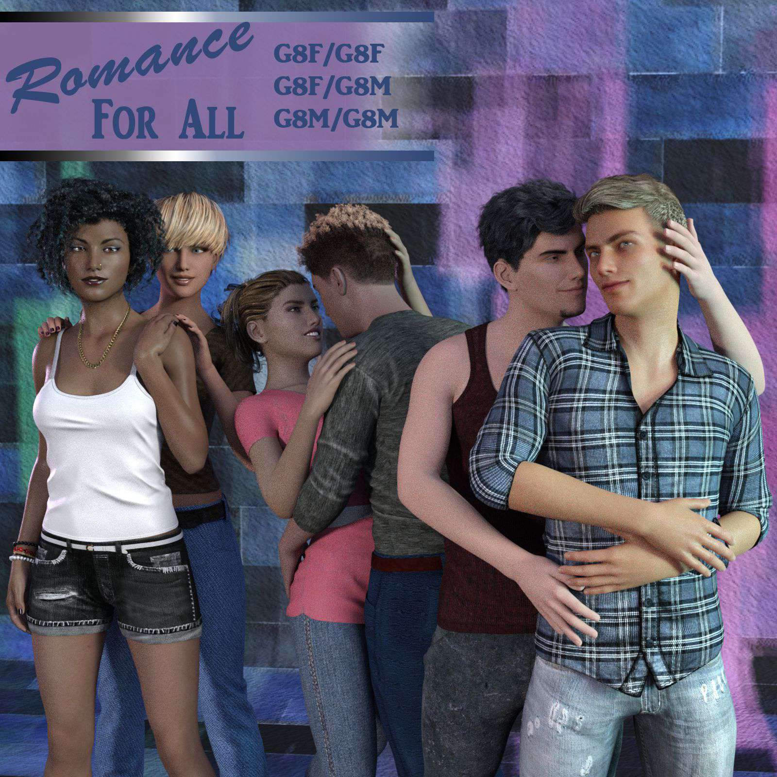 Romance for All Poses G8_DAZ3DDL