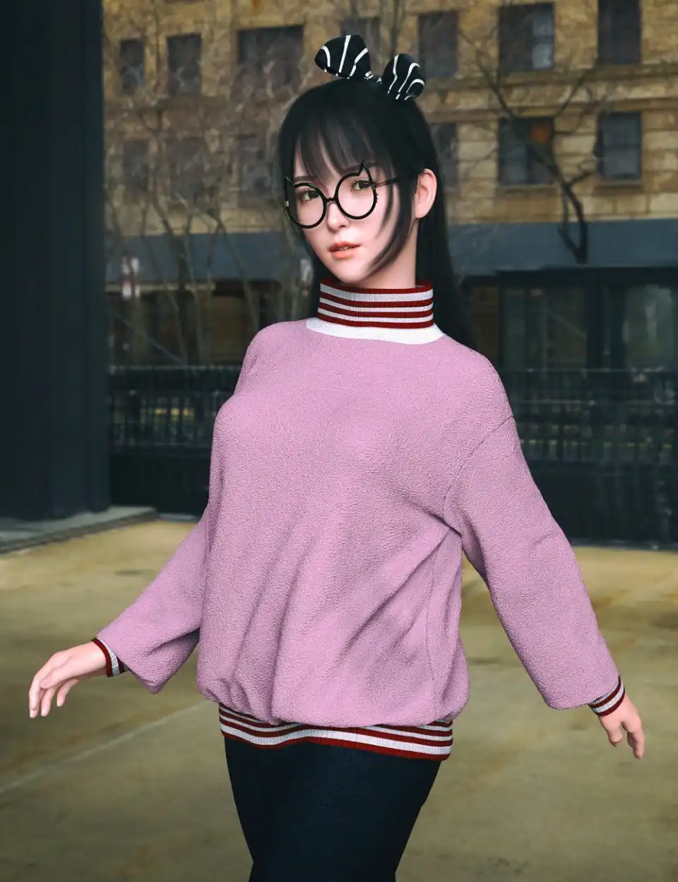 Sae Character And Hair for Genesis 8 Female_DAZ3DDL
