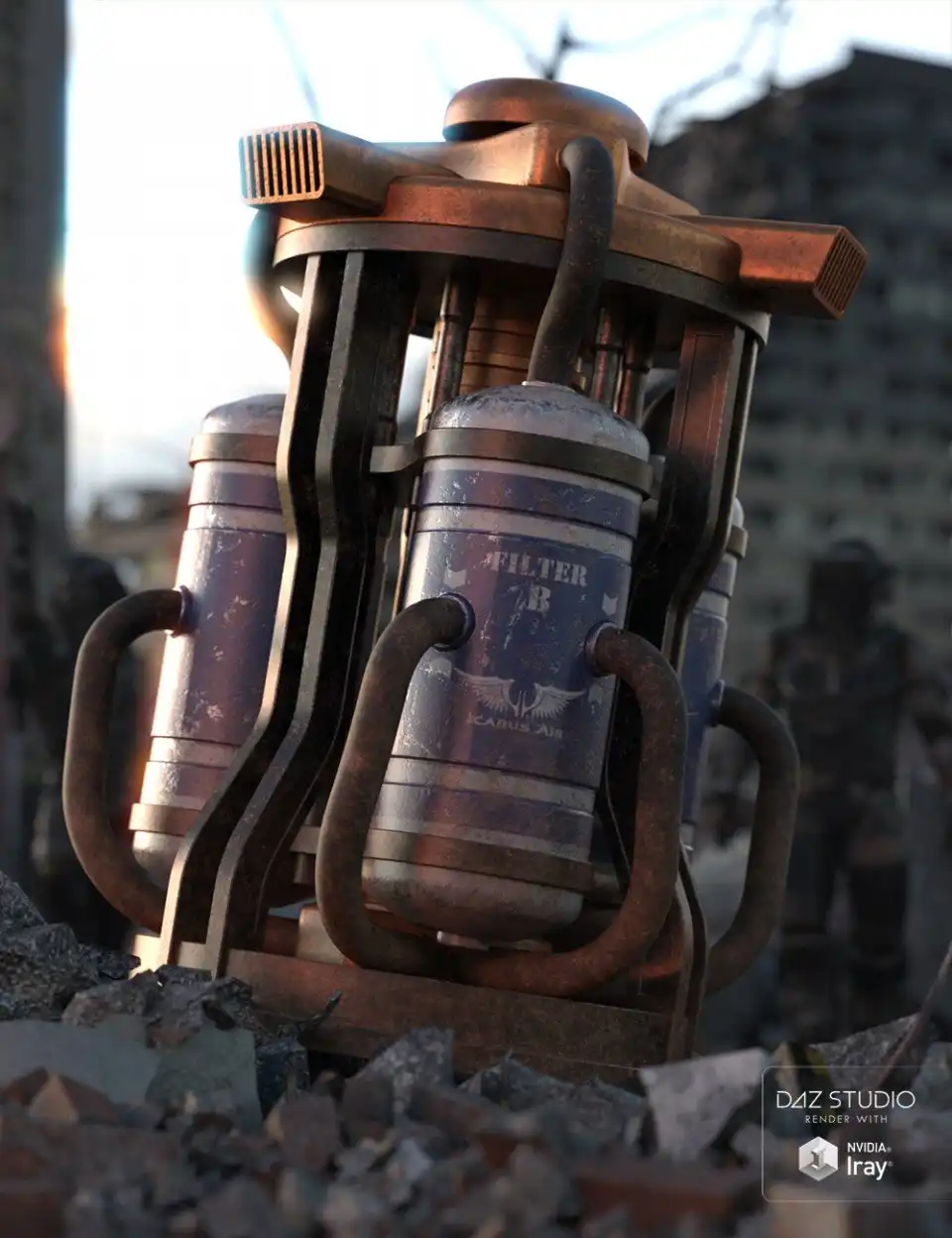Sci Fi Air Scrubber_DAZ3DDL