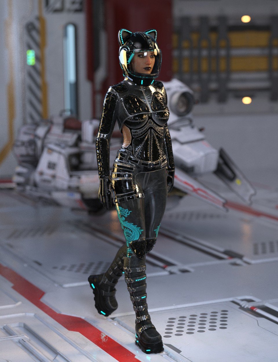 Space Racer Outfit for Genesis 8 Female(s)_DAZ3DDL