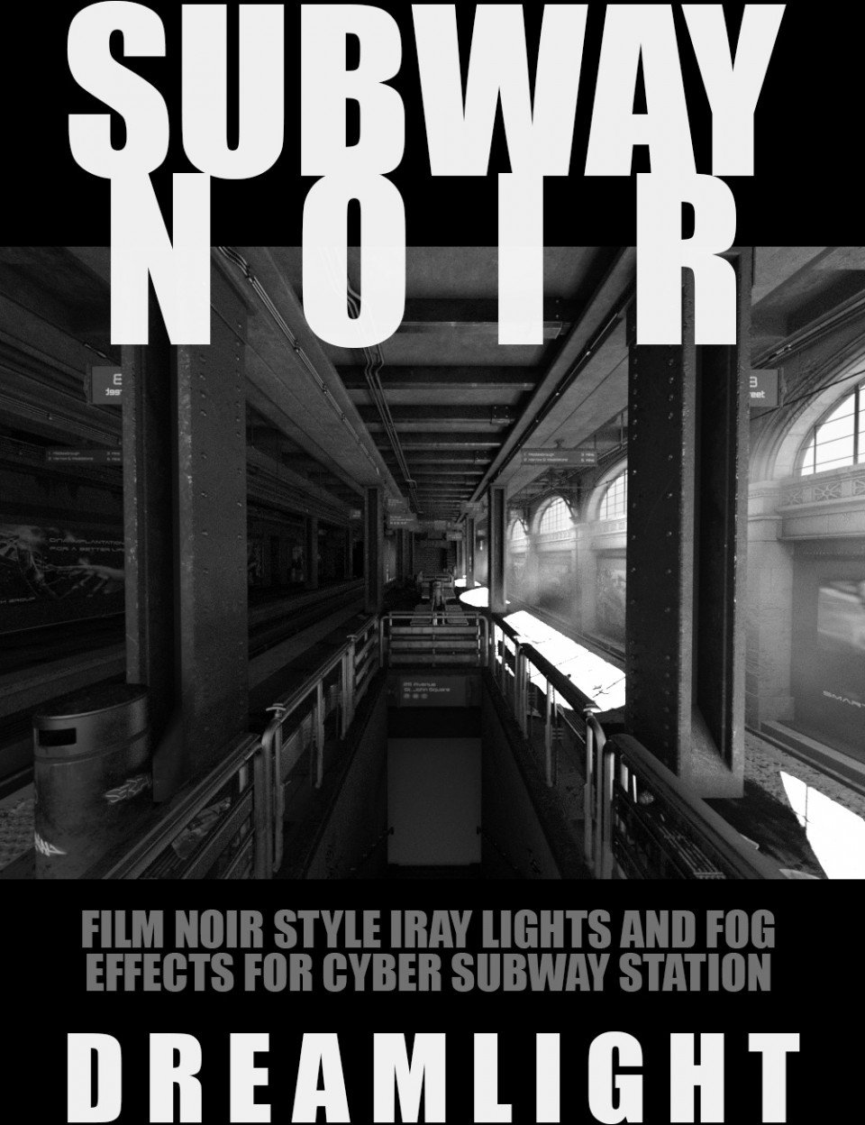 Subway Noir_DAZ3D下载站