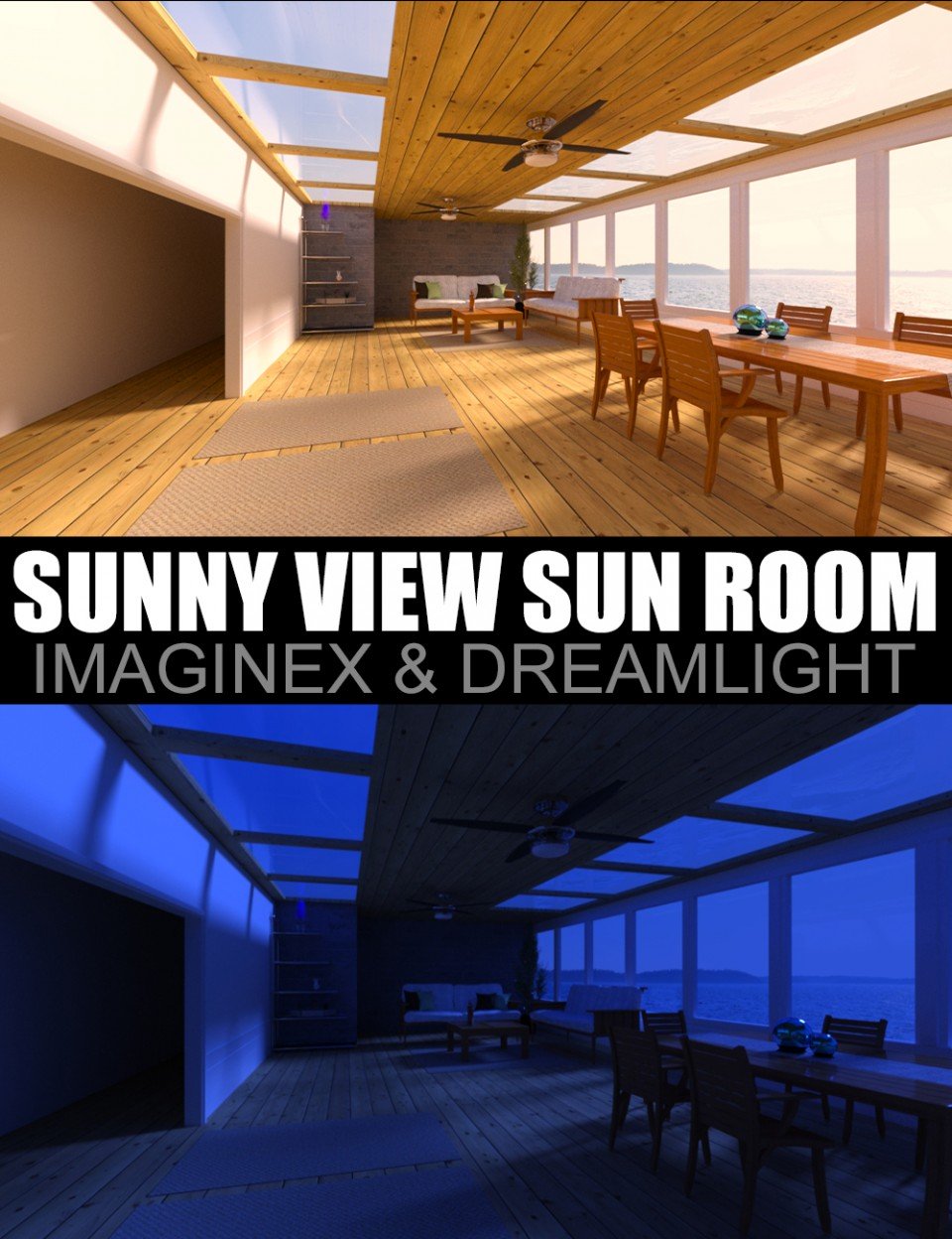 Sunny View Sun Room_DAZ3D下载站