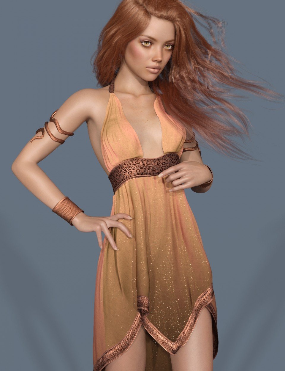 Tanith Character with Outfit Textures for Genesis 8 Female_DAZ3D下载站