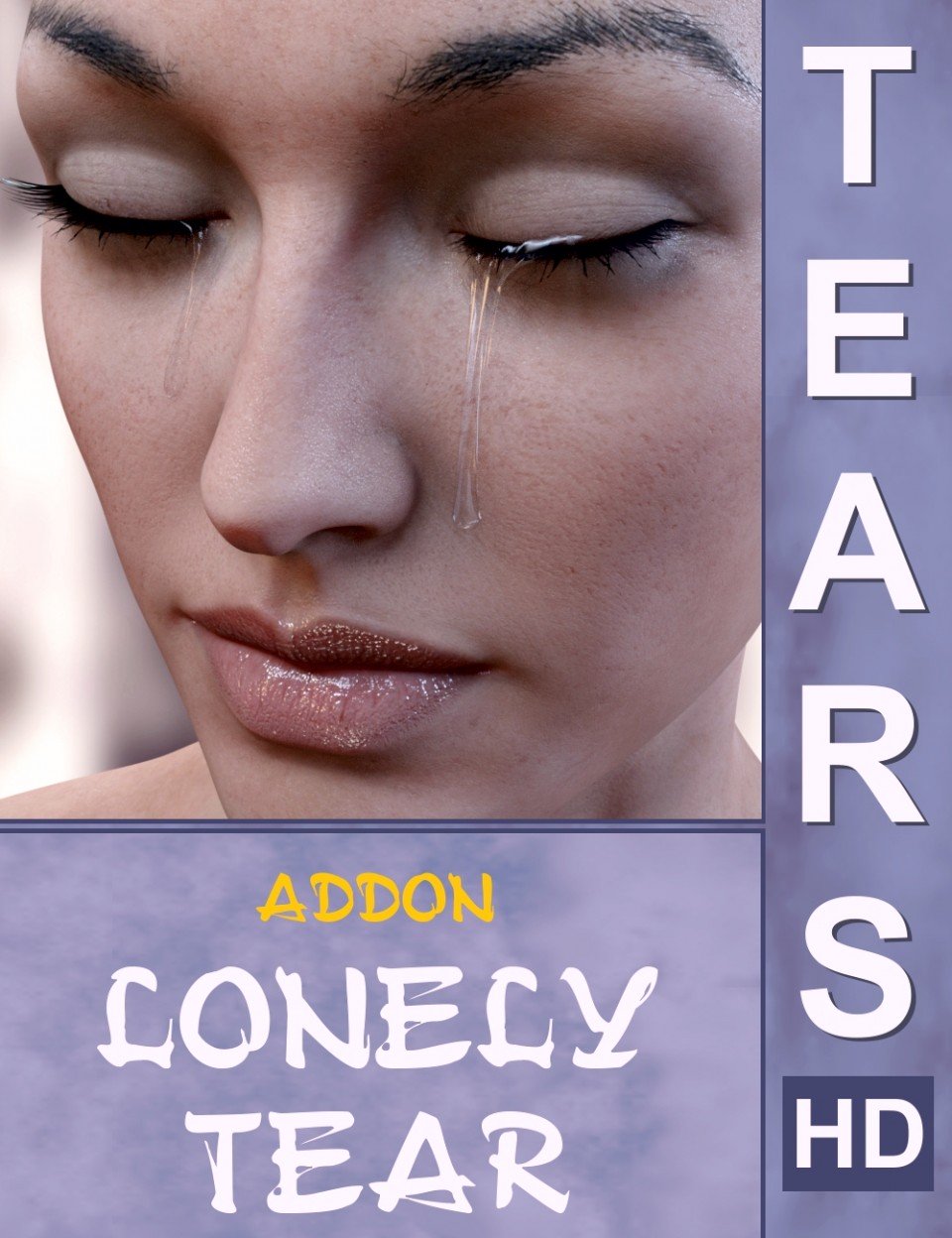 Tears HD Addon Lonely Tear_DAZ3D下载站