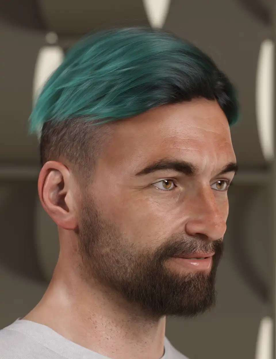 Texture Expansion for Short Fade Hair_DAZ3DDL
